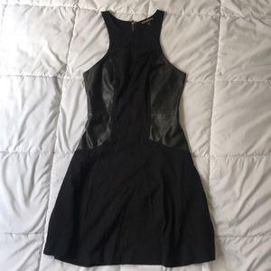 Black High Neck Dress
